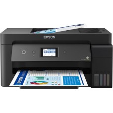 МФУ струйный EPSON МФУ струйное L14150 цветная печать, A3, с СНПЧ, черный [c11ch96403/502/503/505/506/507]