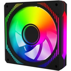 ALSEYE Вентилятор Mirror-B-P 120мм, 4-pin, 2000об/мин, 13.5 - 35.2 дБ, ARGB, черный, Ret