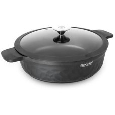RONDELL Сотейник ArtDeco RDA-1255, 4.3л, с крышкой, черный