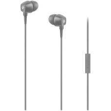Наушники-гарнитура вкладыши TTEC Наушники-вкладыши Pop In-Ear Headphones with Microphone 3.5mm. Цвет: серый