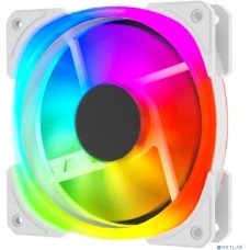Powercase (CM21-12W ARGB) White 120x120x25mm (PWM, 100шт./кор, 4pin +ARGB Sync, 800-1500±10% об/мин) Bulk