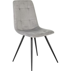 DOMFY Комплект стульев CHILLY, 4шт, на ножках, ткань, светло-серый [dk-chilly_1/hl09_4]
