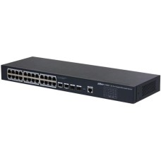 Коммутатор DAHUA Коммутатор 28-Port Managed Gigabit Non-PoE Switch, Metal case