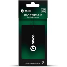 Ароматизатор GRASS ST-1465 Ароматизатор воздуха картонный GRASS (Needles & rosemary)
