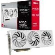 Видеокарта Asus Radeon RX 9070 XT PRIME WHITE OC 16GB (PRIME-RX9070XT-O16G-WHITE)