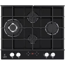 LEX Газовая варочная поверхность GVG 644 T BL черный