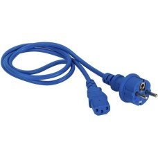LANMASTER Шнур питания LAN-PP13/SH-7.0-BL C13-Schuko проводник.:3x0.75мм2 7м 220В 10А синий