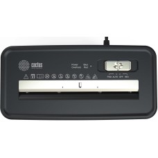 CACTUS Шредер CS-SH-P2 черный (секр.Р-2) ленты 6лист. 10лтр. скобы пл.карты