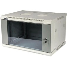 LANMASTER Шкаф коммутационный PRO (TWT-CBWPG-4U-6X4-GY) настенный 4U 600x450мм пер.дв.стекл 60кг серый 350мм 18.9кг 279мм IP20 металл