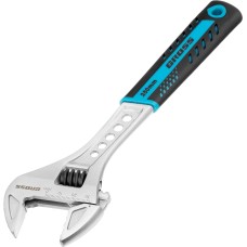 GROSS Ключ разводной, 250 мм, CrV, двухкомпонентная ручка 15562