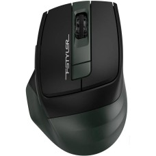 A4TECH Мышь Fstyler FB35 зеленый/черный оптическая 2000dpi беспров. BT/Radio USB для ноутбука 6but (FB35 MIDLIGHT GREEN)