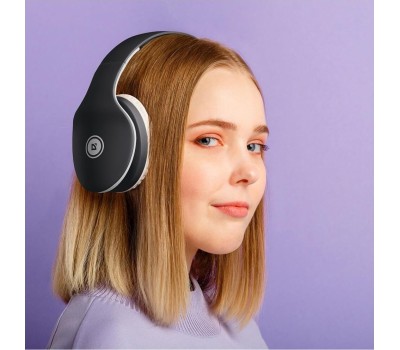 Наушники DEFENDER (63525) FREEMOTION B525 черный/белый