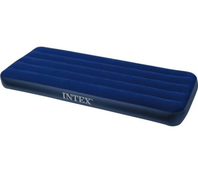 Матрас надувной INTEX Матрас надувной CLASSIC DOWNY AIRBED FIBER-TECH 76x191x25 см (в коробке) Арт. 64756
