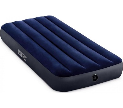 Матрас надувной INTEX Матрас надувной CLASSIC DOWNY AIRBED FIBER-TECH 76x191x25 см (в коробке) Арт. 64756