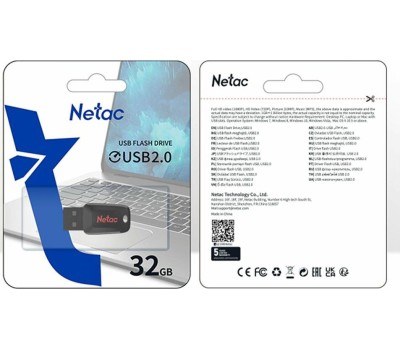 флешка NETAC 32GB NT03U197N-032G-20BK