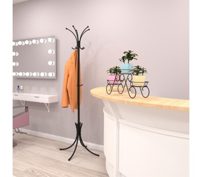 Вешалка напольная ЗМИ Корона стойка черный ВНП 366