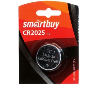 Элементы питания SMARTBUY (SBBL-2025-1B) CR2025/1B (12/720)
