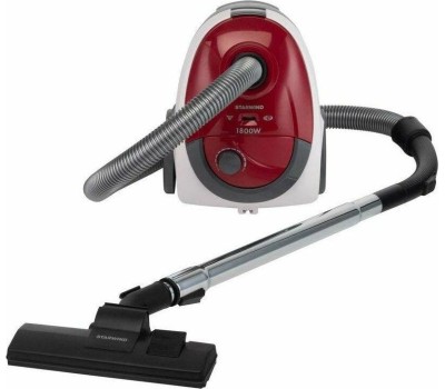 Пылесос с пылесборником STARWIND SCB1114 1800Вт красный/белый