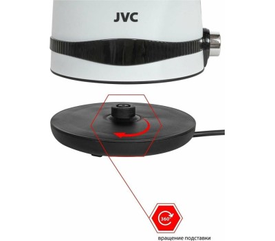 Чайник электрический JVC JK-KE1730 white