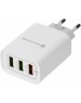 Сетевое зарядное устройство REXANT (16-0277) для/ REXANT 3 x USB белое