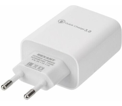 Сетевое зарядное устройство REXANT (16-0277) для/ REXANT 3 x USB белое