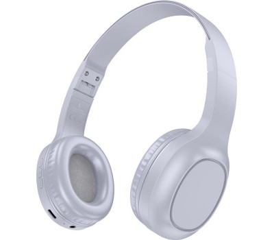 Наушники HOCO (6942007601719) W46 Light Blue Grey
