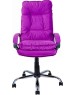 Компьютерное\Офисное кресло ЯРКРЕСЛА Кр85 ТГ СП ХРОМ HT41 (ткань фиолетовая)