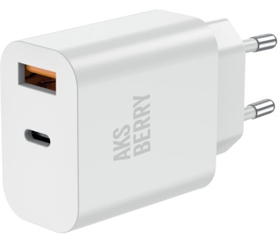 СЗУ AKSBERRY (6900253210018) T43 20W PD + QC3.0 , белый