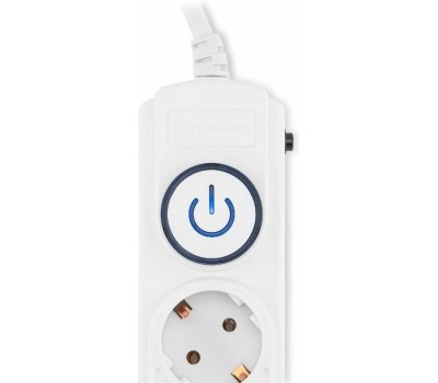 Сетевой фильтр IPPON Сетевой фильтр BK-6-EU-5-16-W, 5м, белый