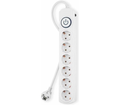 Сетевой фильтр IPPON Сетевой фильтр BK-6-EU-5-16-W, 5м, белый