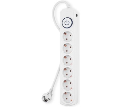 Сетевой фильтр IPPON Сетевой фильтр BK-6-EU-5-16-W, 5м, белый