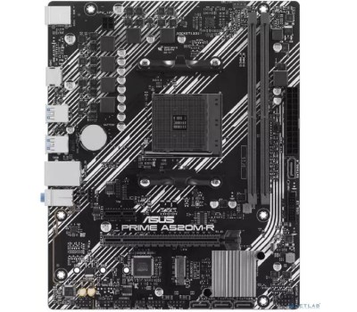Материнская плата ASUS PRIME A520M-R (Socket AM4, mATX, 2xDDR4(64GB), HDMI 2.1, 1xPCIe 3.0x16/1xPCIe 3.0, 1xLAN, 4xSATA 6Gb/s, 1xM.2, 4xUSB 3.2, 2xUSB 2.0, 2xPS/2)