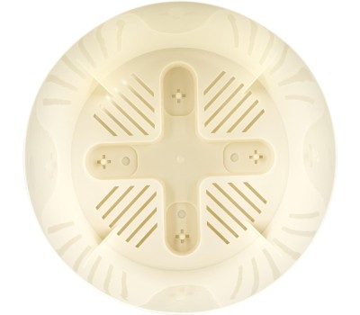 Горшок цветочный HOMVER Oregano D200мм, 4л с прикорневым поливом (светло-бежевый) 221602625/01