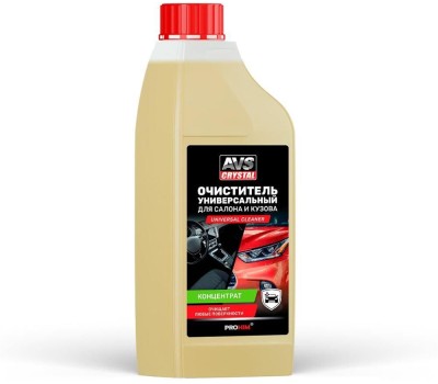 Автохимия AVS CRYSTAL AVK-676 Очиститель универсальный для салона (концентрат) 1 л