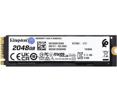 Kingston SSD 2Tb M.2 SKC3000D/2048G M.2 2280 NVMe