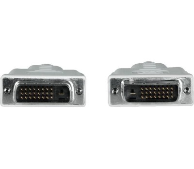 HAMA Кабель DVI DVI-D Dual Link (m) - DVI-D Dual Link (m), ферритовый фильтр , 1.8м [00045077]