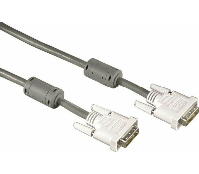 HAMA Кабель DVI DVI-D Dual Link (m) - DVI-D Dual Link (m), ферритовый фильтр , 1.8м [00045077]