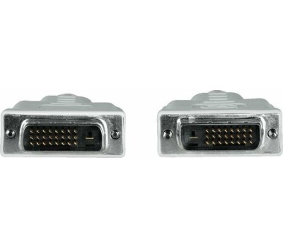 HAMA Кабель DVI DVI-D Dual Link (m) - DVI-D Dual Link (m), ферритовый фильтр , 1.8м [00045077]
