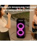 Мидисистема JBL Музыкальный центр PartyBox 710, 800Вт, с караоке, Bluetooth, USB, черный, оранжевый