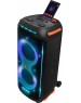 Мидисистема JBL Музыкальный центр PartyBox 710, 800Вт, с караоке, Bluetooth, USB, черный, оранжевый