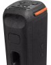 Мидисистема JBL Музыкальный центр PartyBox 710, 800Вт, с караоке, Bluetooth, USB, черный, оранжевый