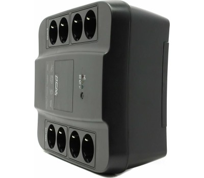 PowerCom Spider SPD-1000N ИБП {OffLine, 1000VA/550W, Tower, 8xEURO: 4 с резервным питанием, 4 с фильтрацией} (332717)