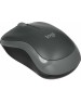 LOGITECH Мышь беспроводная M186, радио, оптическая, USB, 1000dpi, черный и серый [910-004131]
