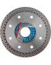 Диск алмазный GROSS Диск алмазный, 115 х 22.2 мм, тонкий, сплошной (Jaguar) мокрая резка 73052