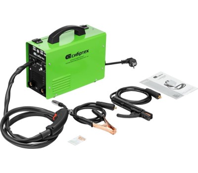 Сварочный аппарат СИБРТЕХ Аппарат инвертор. полуавтомат. сварки ИСП-140, 140 А, ПВ 60% 94321