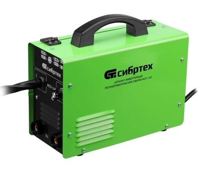 Сварочный аппарат СИБРТЕХ Аппарат инвертор. полуавтомат. сварки ИСП-140, 140 А, ПВ 60% 94321