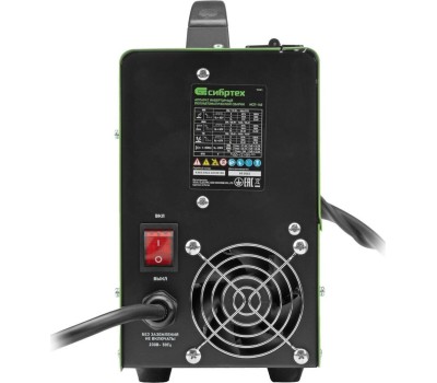 Сварочный аппарат СИБРТЕХ Аппарат инвертор. полуавтомат. сварки ИСП-140, 140 А, ПВ 60% 94321