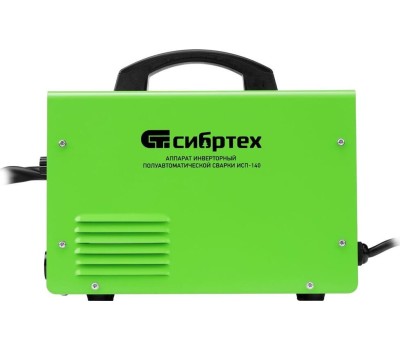 Сварочный аппарат СИБРТЕХ Аппарат инвертор. полуавтомат. сварки ИСП-140, 140 А, ПВ 60% 94321