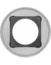 Головка торцевая MATRIX Головка торцевая, 16 мм, шестигранная, CrV, под квадрат 1/2, хромированная 13116