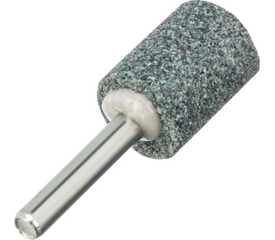 Шарошка DENZEL Шарошка абразивная, цилиндр, 19 x 25 мм, для дрели, хвостовик d6 мм, 63С 76025